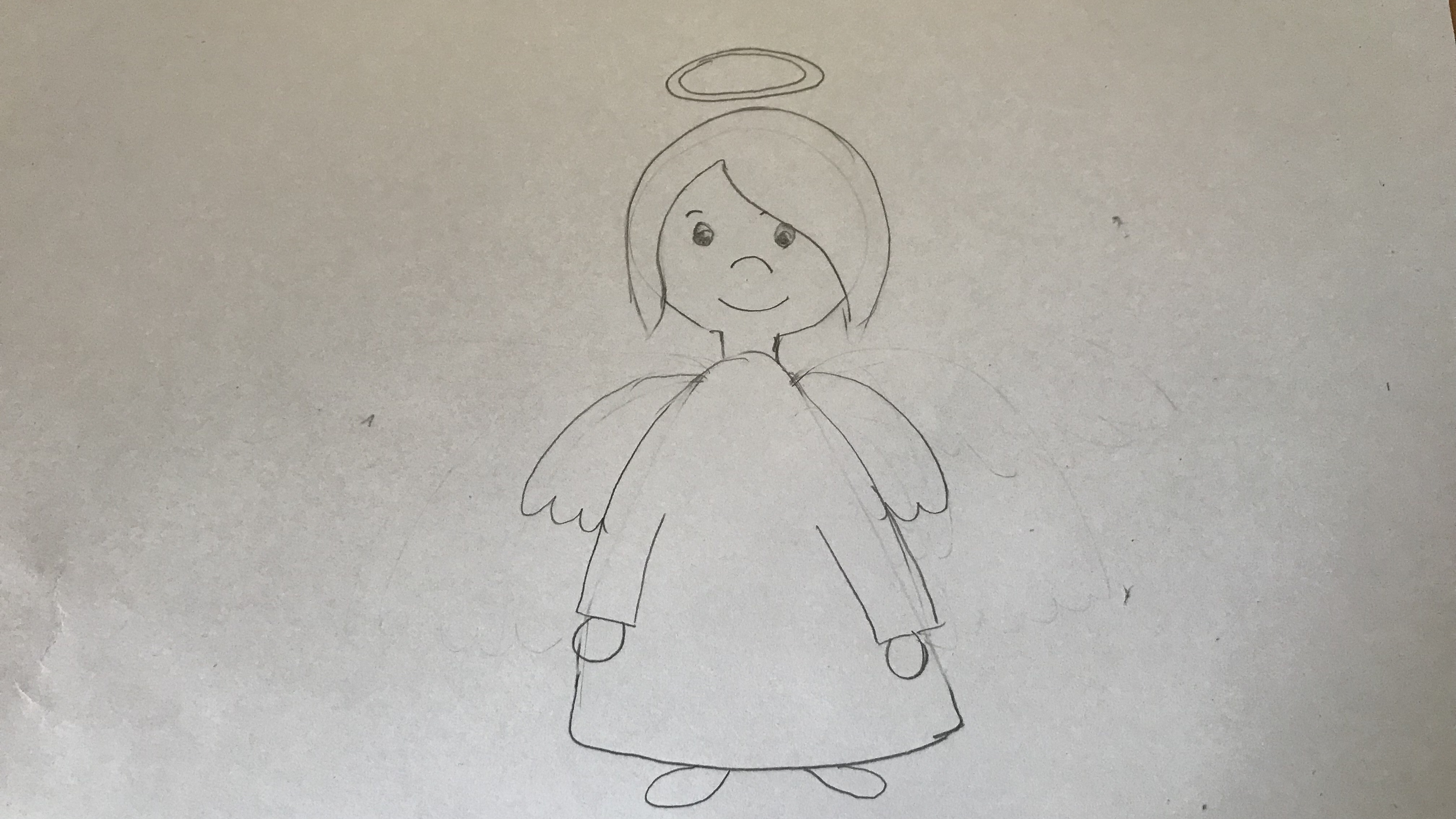 Engel zeichnen - so geht's | FOCUS.de